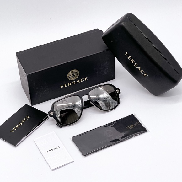 NEW VERSACE VE2199 1000/6G SUNGLASSES VERSACE MOD 2199 EYEWEAR MOD 2199 10006G - Picture 8 of 11